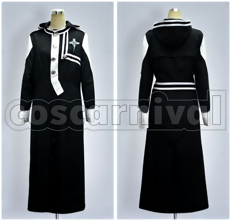 Walker Old Black Order Uniform Cosplay cosplay costume from D.Gray-man Allen, front view 2