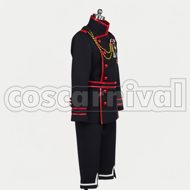 Order cosplay costume from D.Gray-man Third, side view