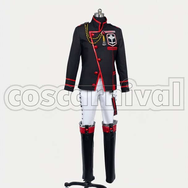 Lavi cosplay costume from D.Gray-man, front view