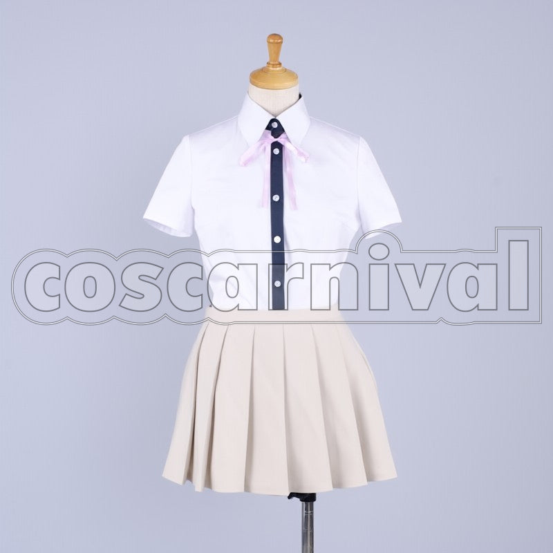 Despair Academy Chiaki Nanami cosplay costume from Danganronpa 2 Goodbye, front view 3