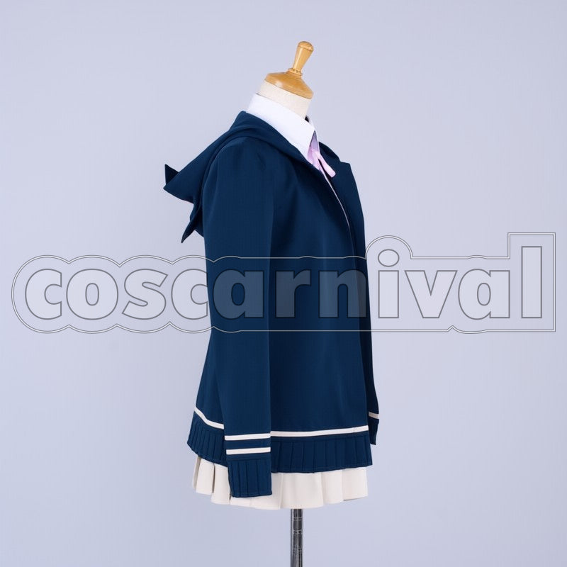 Despair Academy Chiaki Nanami cosplay costume from Danganronpa 2 Goodbye, side view 2
