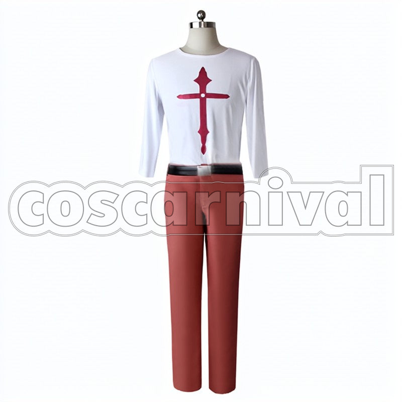 End of Hope's Peak Academy Gundham Tanaka cosplay costume from Danganronpa 3 -The, front view 2