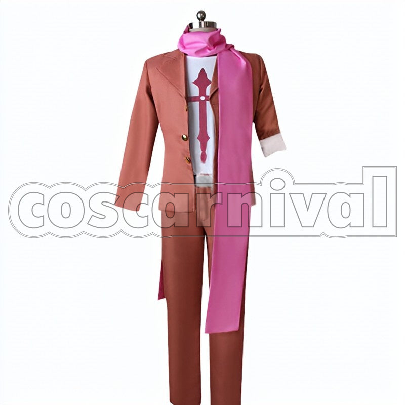 Gundham Tanaka cosplay costume from Danganronpa, front view