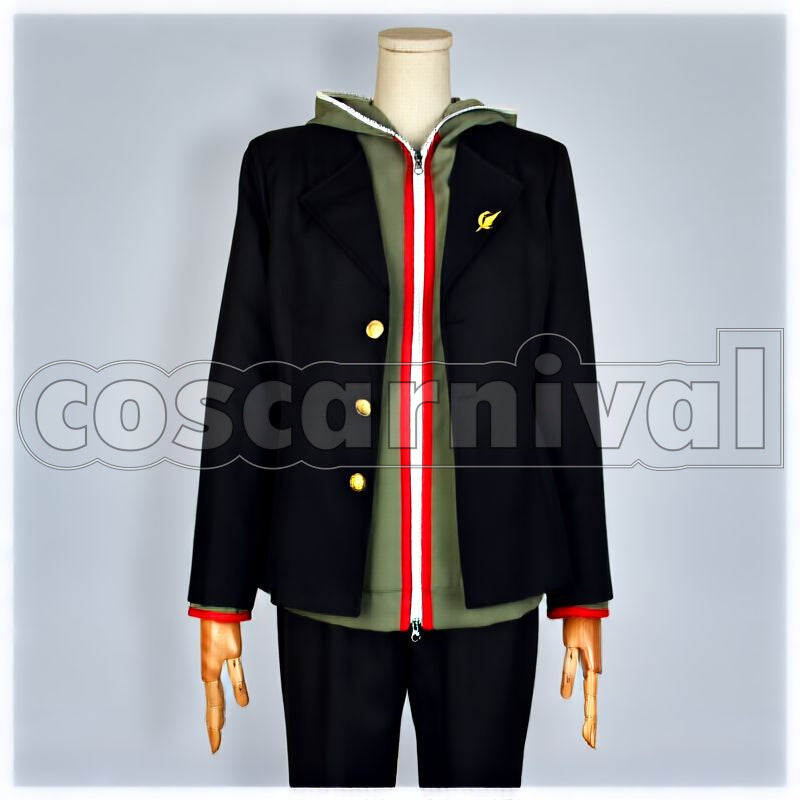 Happy Havoc Makoto Naegi Cosplay cosplay costume from Danganronpa: Trigger, front view