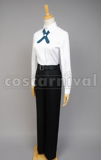 Havoc Byakuya Togami cosplay costume from Danganronpa Trigger Happy, side view 2