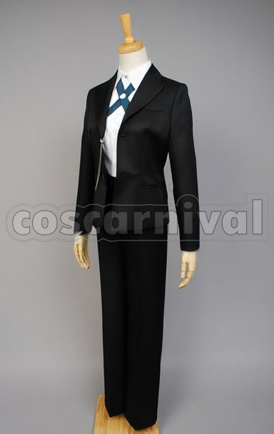 Havoc Byakuya Togami cosplay costume from Danganronpa Trigger Happy, side view
