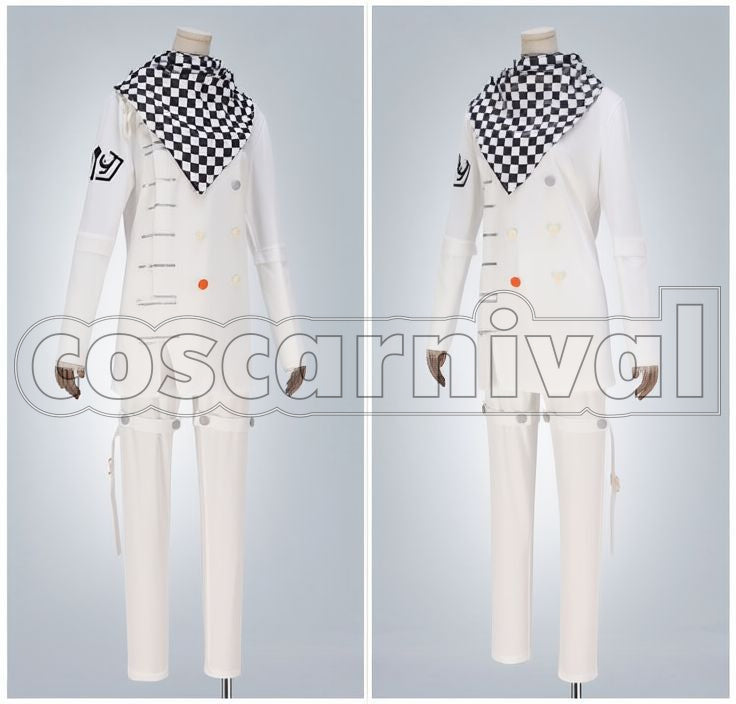 Killing Harmony Kokichi Oma Cosplay cosplay costume from Danganronpa V3:, front view 2