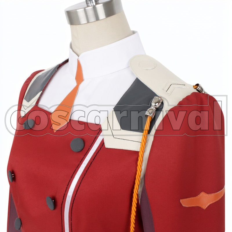 FRANXX CODE: 002 Zero Two DarliFra cosplay costume from DARLING in the, detail-1