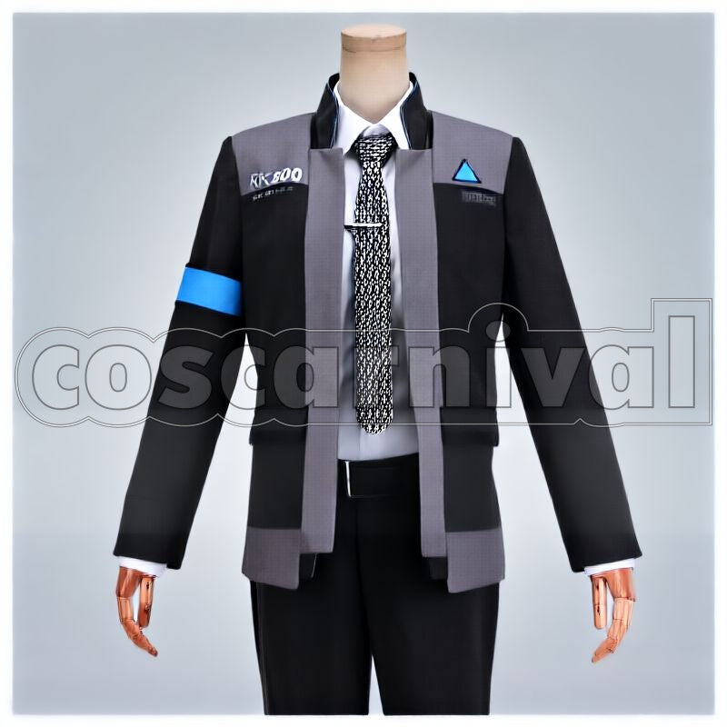 Human Connor Cosplay cosplay costume from Detroit: Become, front view