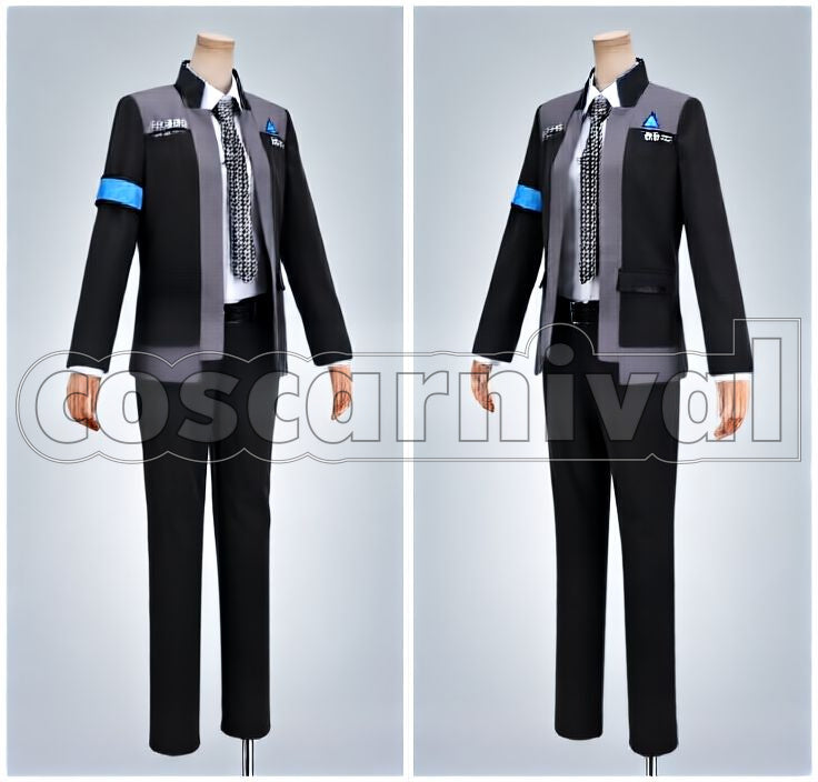 Human Connor Cosplay cosplay costume from Detroit: Become, front view 3