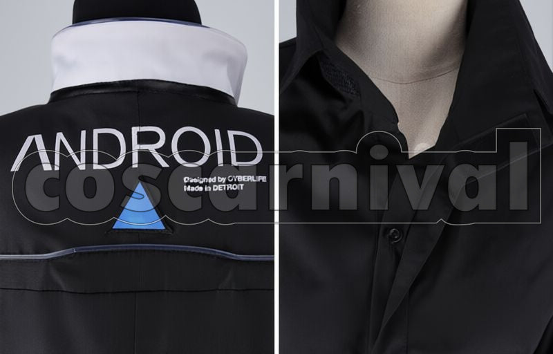 Human RK900 Connor Cosplay cosplay costume from Detroit: Become, detail 3 view 2
