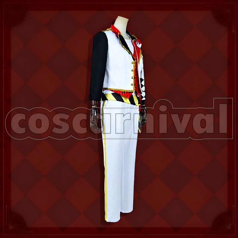 Trappola Heartslabyul Dorm Uniform Cosplay cosplay costume from Disney Twisted-Wonderland Ace, front view 3