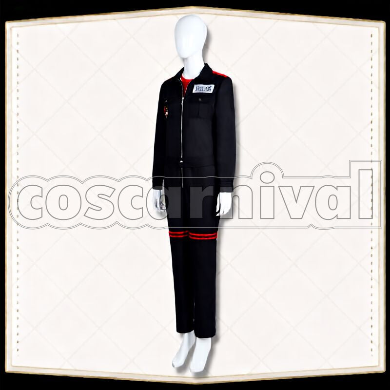 Trappola Heartslabyul PE Uniform Cosplay cosplay costume from Disney Twisted-Wonderland Ace, front view 4