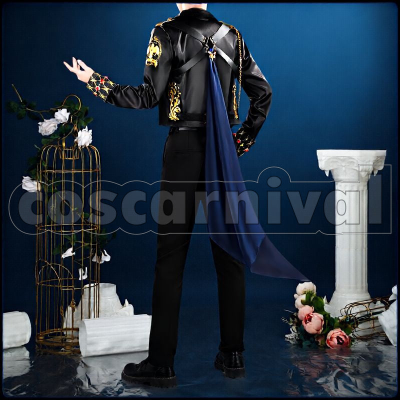 Members 5th Anniversary New Outfit Cosplay cosplay costume from Disney Twisted-Wonderland All, back view 1