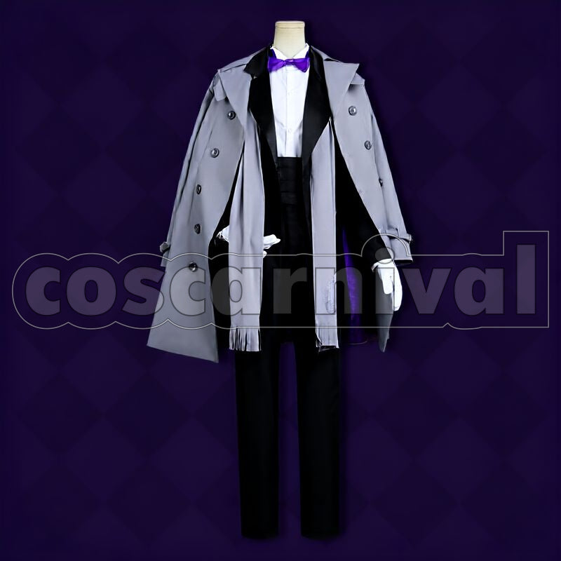 Ashengrotto Octavinelle Dorm Uniform Cosplay cosplay costume from Disney Twisted-Wonderland Azul, front view 2