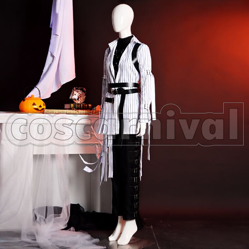Ashengrotto Octavinelle Mummy Cosplay cosplay costume from Disney Twisted-Wonderland Azul, front view 3