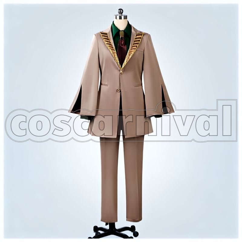 Ashengrotto Shaftlands' Tapis Rouge Cosplay cosplay costume from Disney Twisted-Wonderland Azul, front view 1