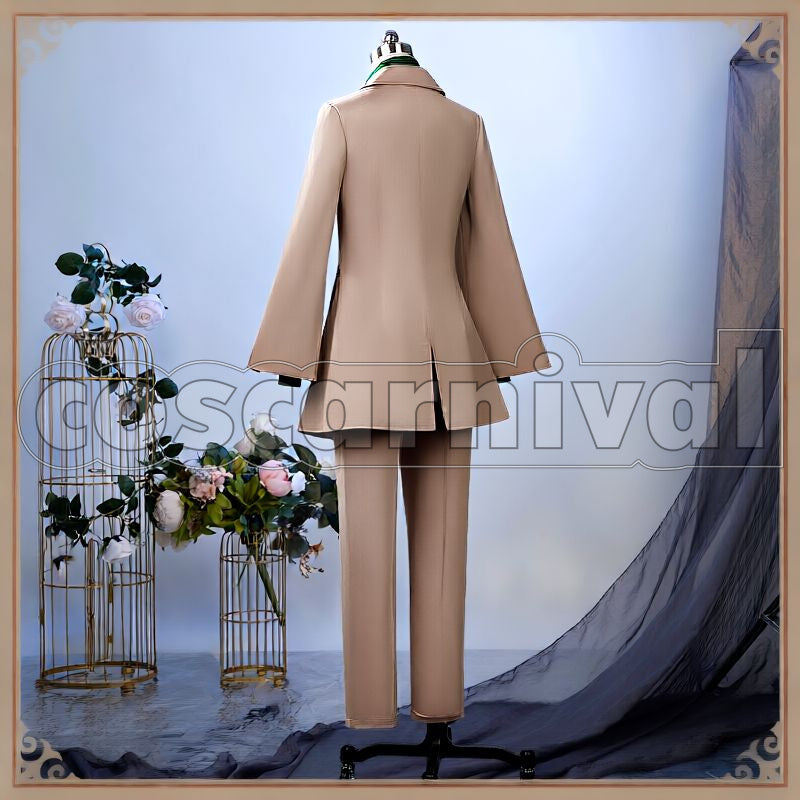 Ashengrotto Shaftlands' Tapis Rouge Cosplay cosplay costume from Disney Twisted-Wonderland Azul, back view