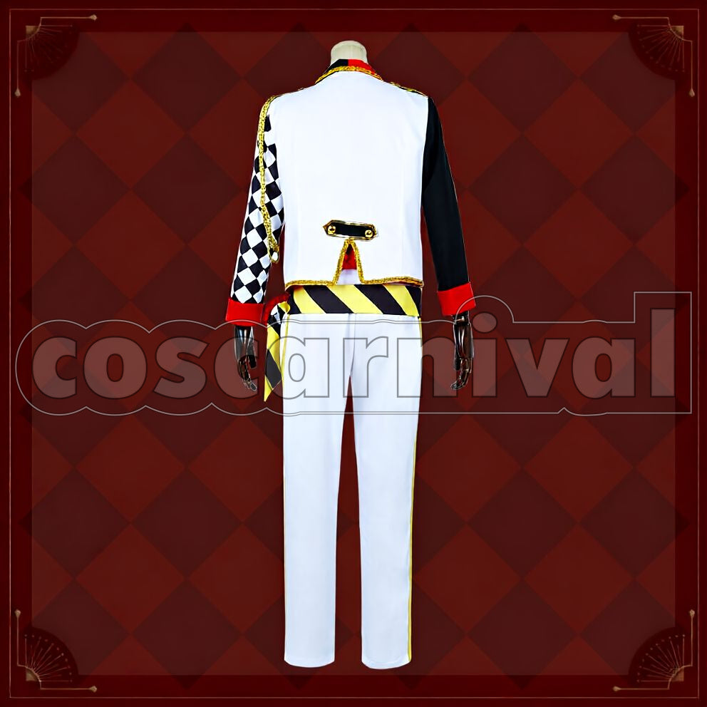 Diamond Heartslabyul Dorm Uniform Cosplay cosplay costume from Disney Twisted-Wonderland Cater, back view