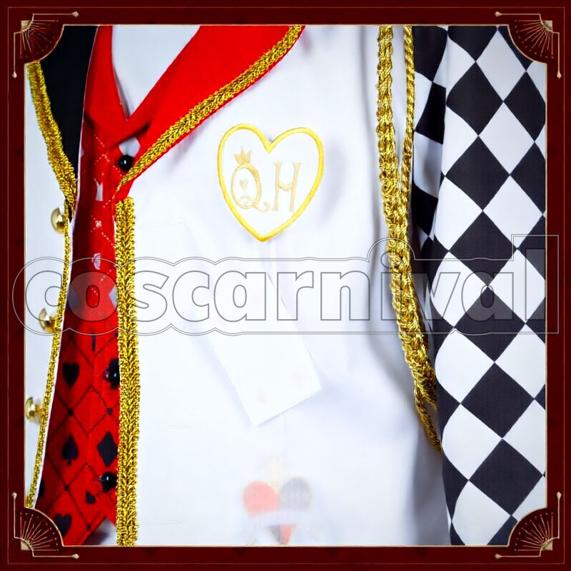 Diamond Heartslabyul Dorm Uniform Cosplay cosplay costume from Disney Twisted-Wonderland Cater, detail-1