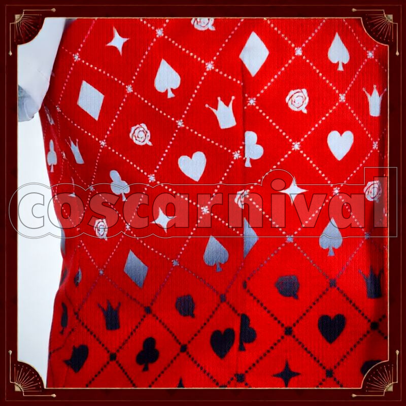 Diamond Heartslabyul Dorm Uniform Cosplay cosplay costume from Disney Twisted-Wonderland Cater, detail-4