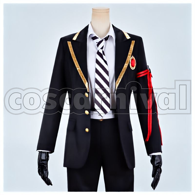 Diamond Heartslabyul School Uniform Cosplay cosplay costume from Disney Twisted-Wonderland Cater, front view 1
