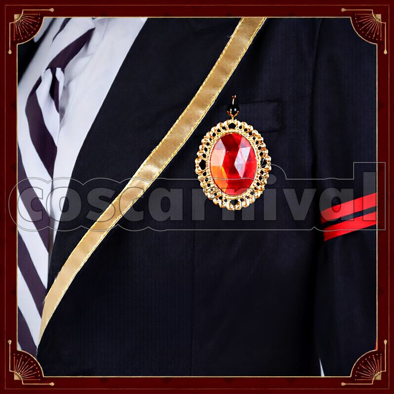 Diamond Heartslabyul School Uniform Cosplay cosplay costume from Disney Twisted-Wonderland Cater, detail-2