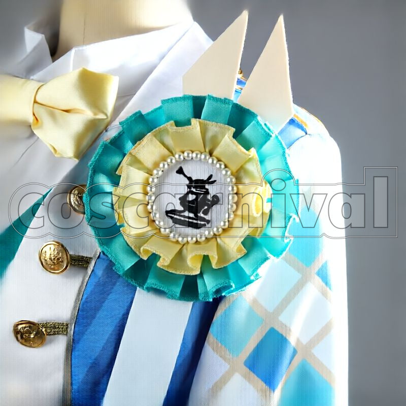 Spade White Rabbit Fest Cosplay cosplay costume from Disney Twisted-Wonderland Deuce, detail-3
