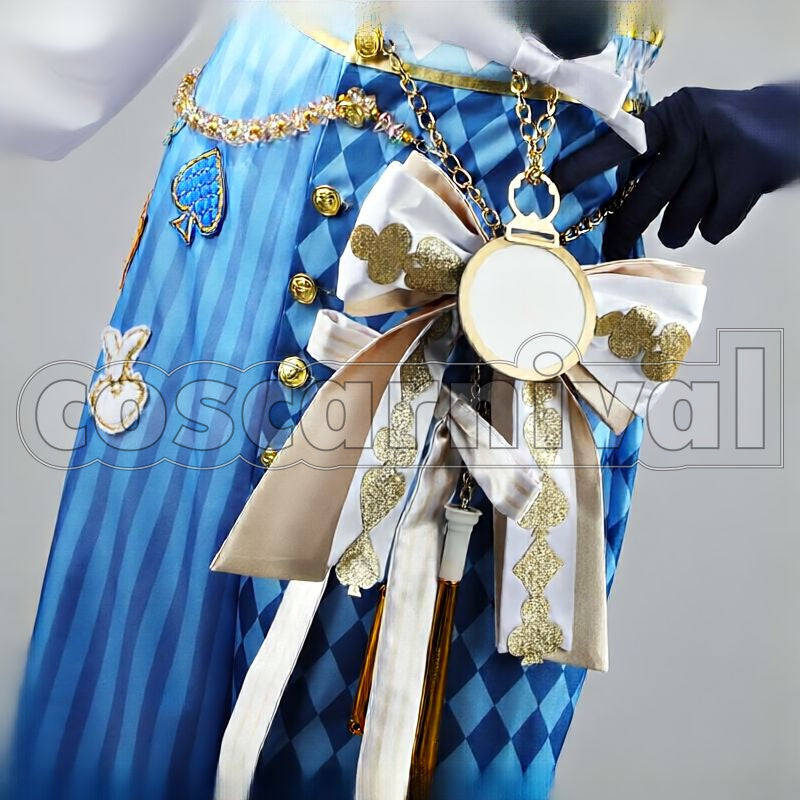 Spade White Rabbit Fest Cosplay cosplay costume from Disney Twisted-Wonderland Deuce, detail-10
