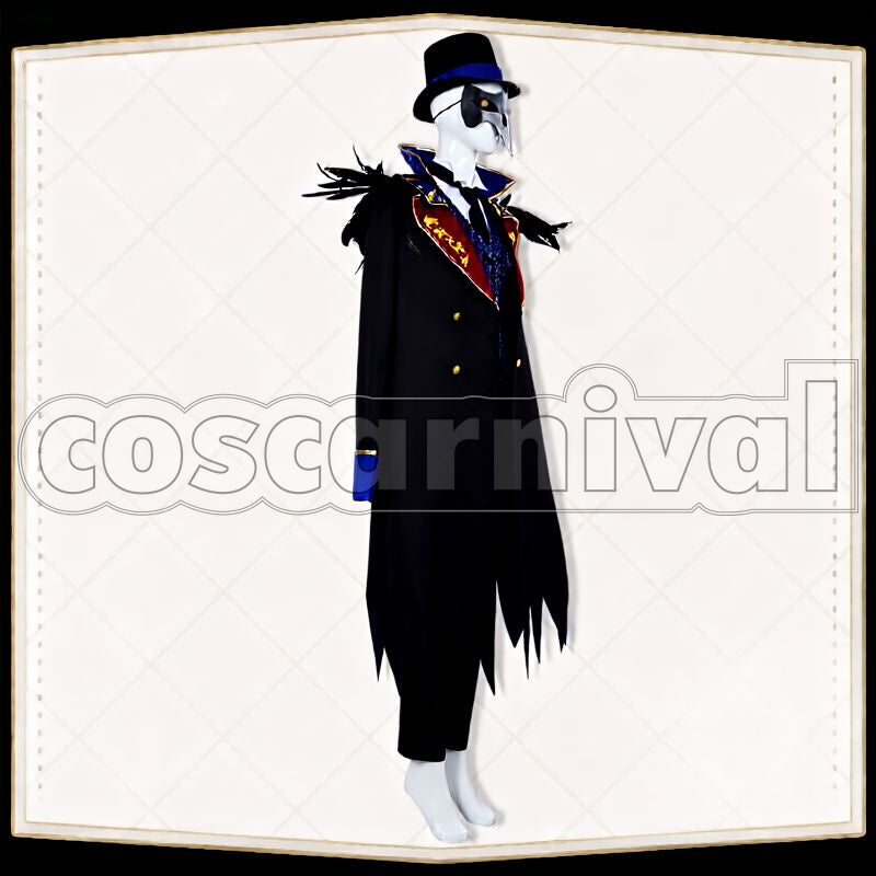 Crowley Cosplay cosplay costume from Disney Twisted-Wonderland Dire, front view 3