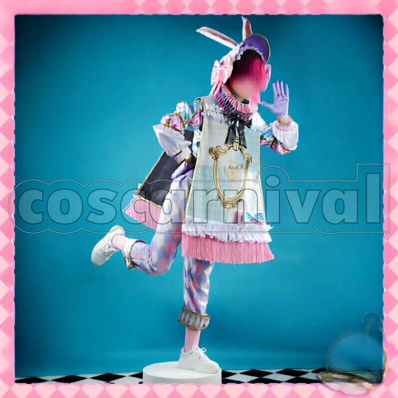 Felmier White Rabbit Fest Cosplay cosplay costume from Disney Twisted-Wonderland Epel, front view 2