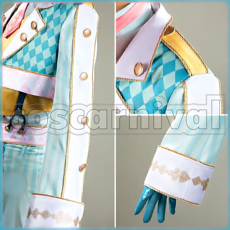 Leech White Rabbit Fest Rabbit Costume Cosplay cosplay costume from Disney Twisted-Wonderland Floyd, detail-1