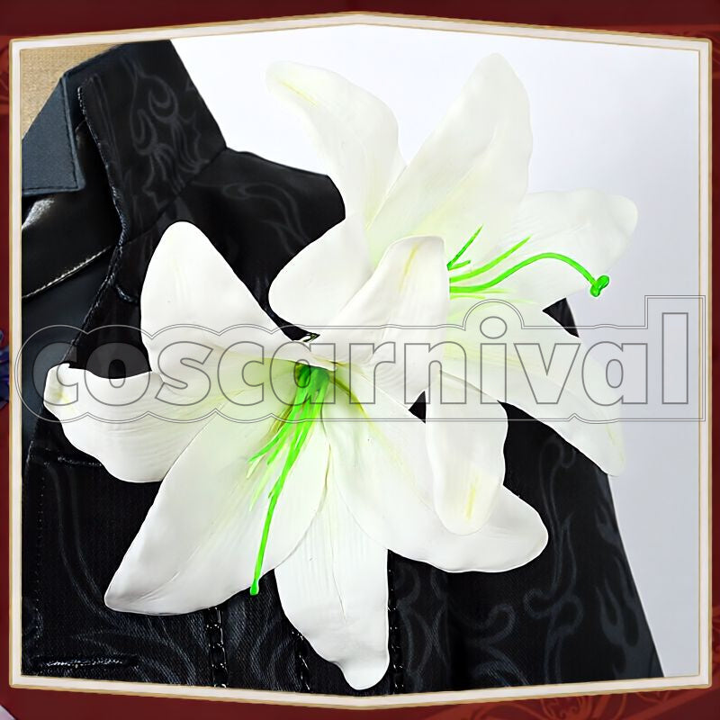 Shroud Suitor Suit Cosplay cosplay costume from Disney Twisted-Wonderland Idia, accessory view