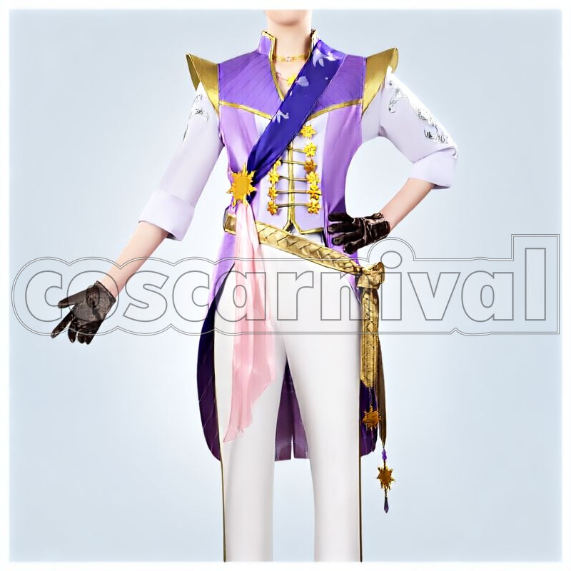 Howl Night Sky's Chiffon Cosplay cosplay costume from Disney Twisted-Wonderland Jack, front view 1