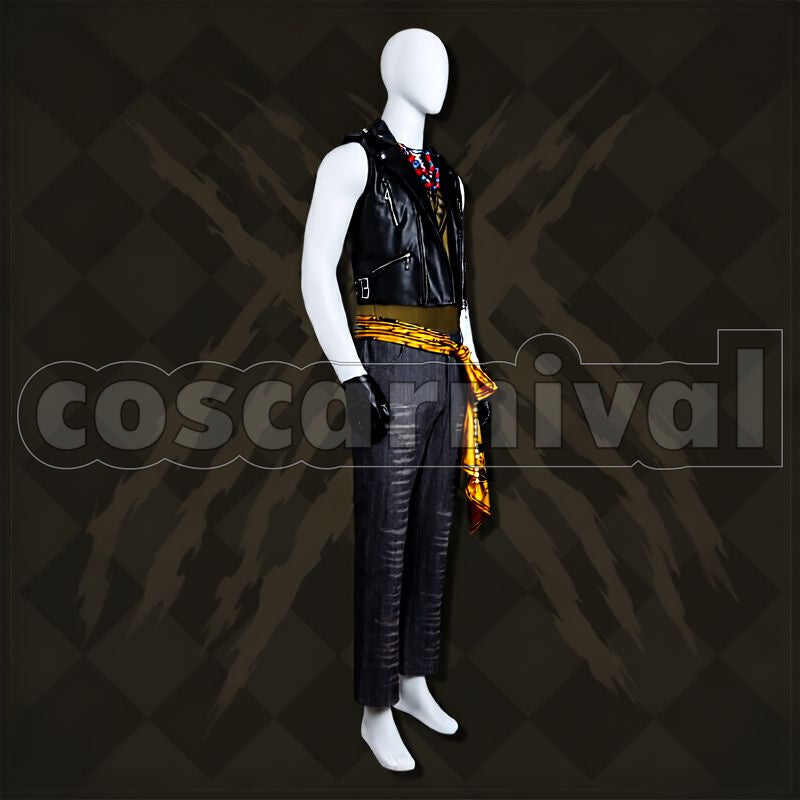 Howl Savanaclaw Dorm Uniform Cosplay cosplay costume from Disney Twisted-Wonderland Jack, side view 1