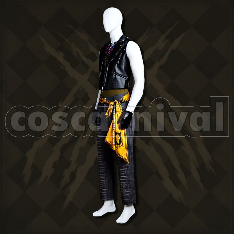 Howl Savanaclaw Dorm Uniform Cosplay cosplay costume from Disney Twisted-Wonderland Jack, side view 2