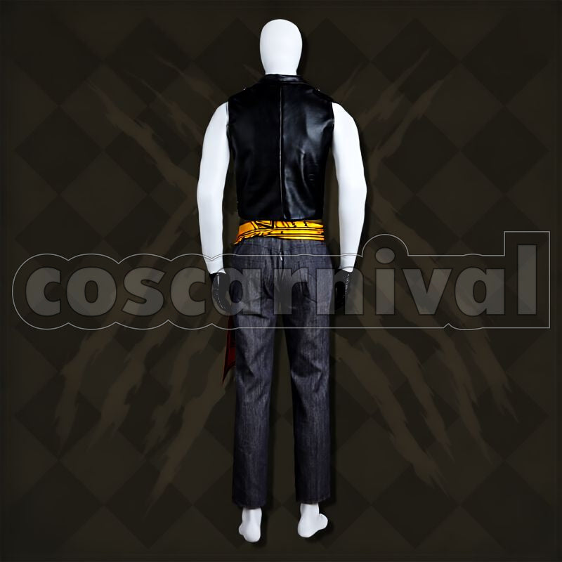 Howl Savanaclaw Dorm Uniform Cosplay cosplay costume from Disney Twisted-Wonderland Jack, back view 1