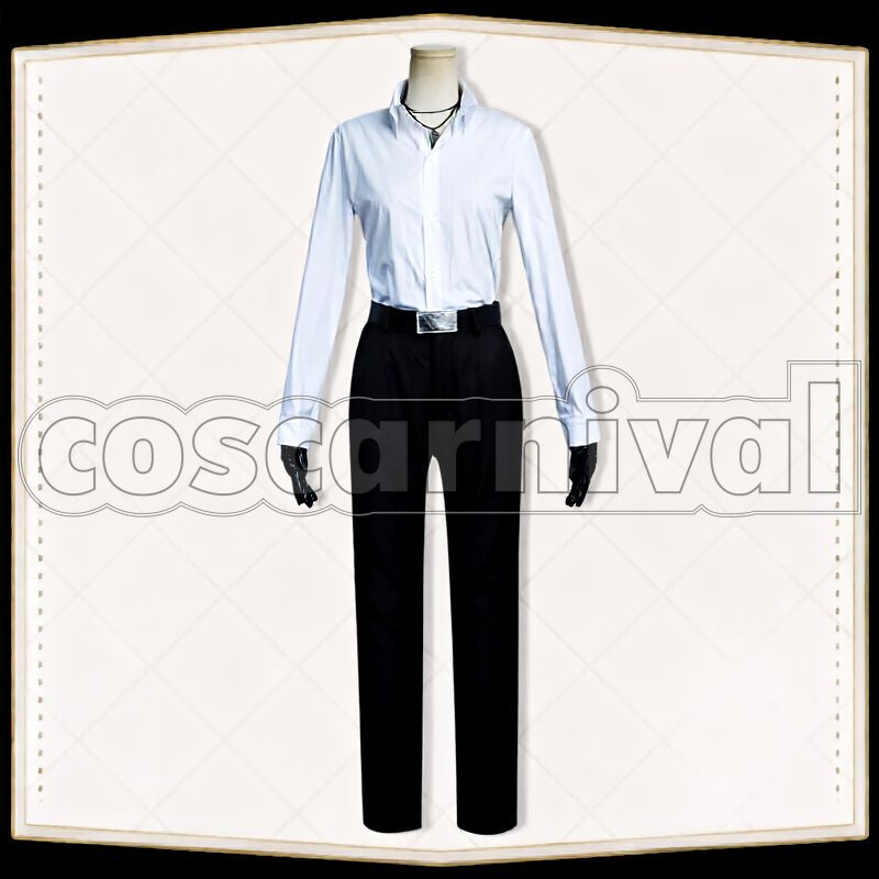 Howl Savanaclaw School Uniform Cosplay cosplay costume from Disney Twisted-Wonderland Jack, front view 4