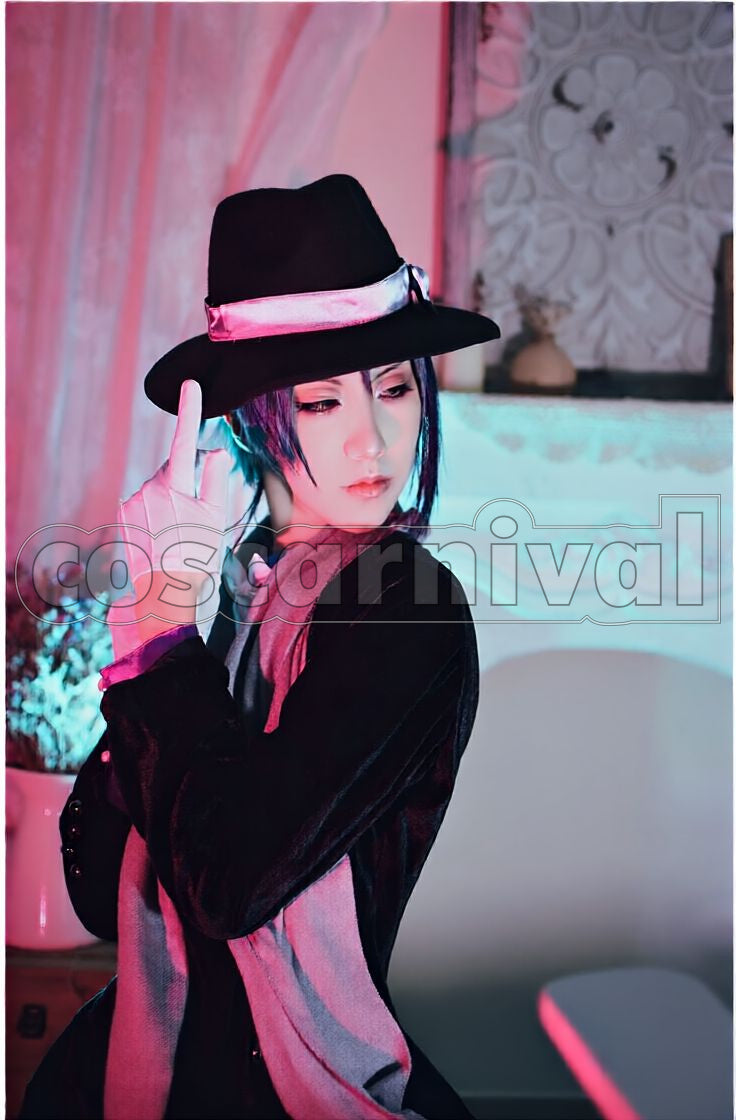 Leech Cosplay cosplay costume from Disney Twisted-Wonderland Jade, front view 4