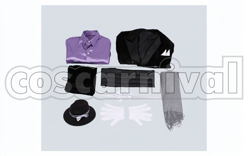 Leech Cosplay cosplay costume from Disney Twisted-Wonderland Jade, set view