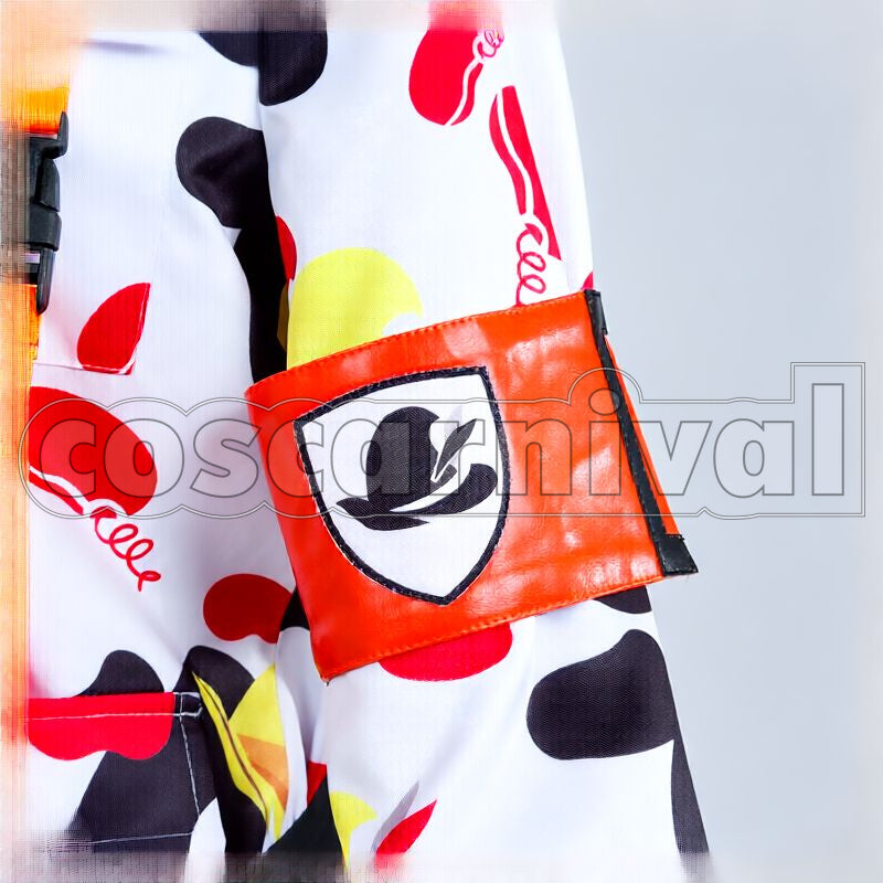Leech Octavinelle Beans Camo Cosplay cosplay costume from Disney Twisted-Wonderland Jade, detail-3