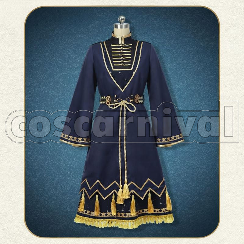 Viper Birthday Bloom Cosplay cosplay costume from Disney Twisted-Wonderland Jamil, front view 4