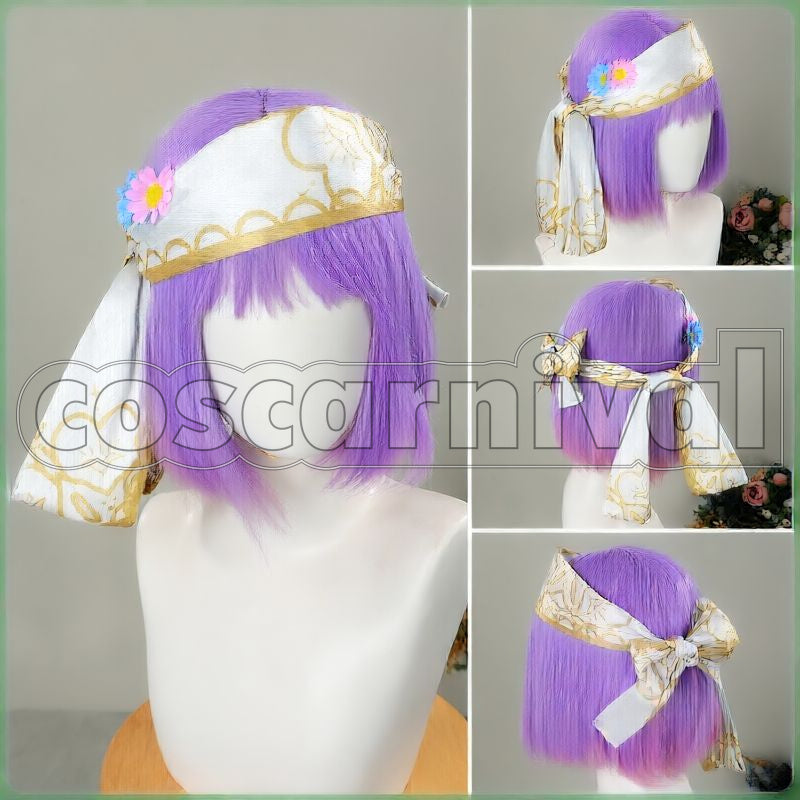 Al-Asim Night Sky's Chiffon Cosplay cosplay costume from Disney Twisted-Wonderland Kalim, accessory view