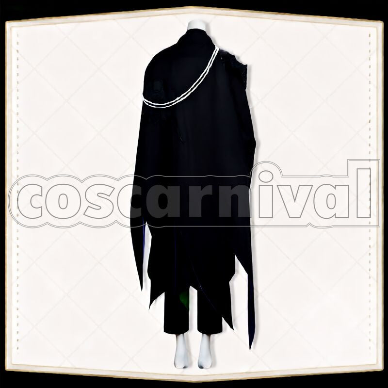 Draconia Diasomnia Dorm Uniform Cosplay cosplay costume from Disney Twisted-Wonderland Malleus, back view 1