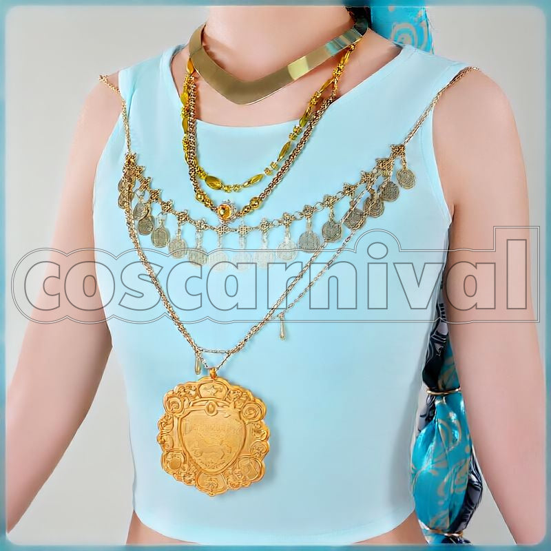 Tealrajah Dunasmina Cosplay cosplay costume from Disney Twisted-Wonderland Minajael, detail-2