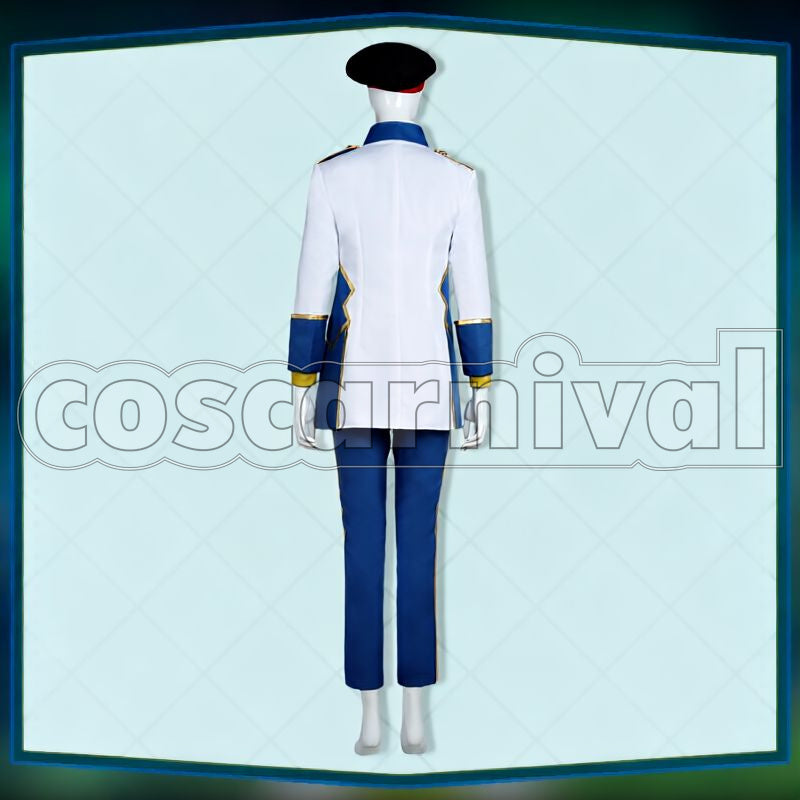 LeBlanche Cosplay cosplay costume from Disney Twisted-Wonderland Neige, back view