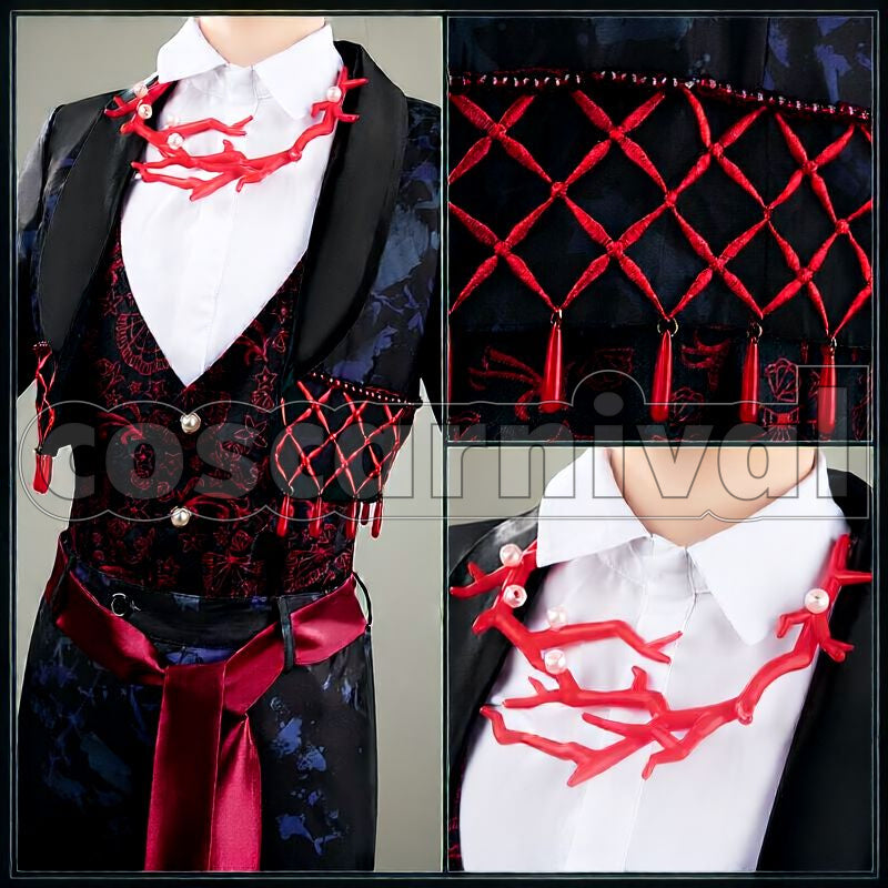 Rosehearts Shore's Celebration Cosplay cosplay costume from Disney Twisted-Wonderland Riddle, detail-1