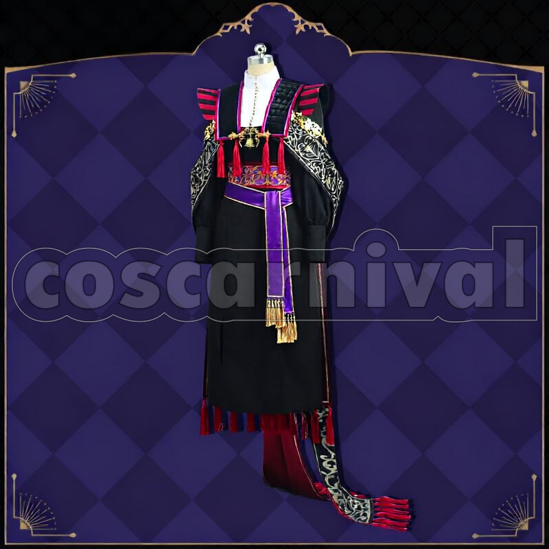 Flamme Cosplay cosplay costume from Disney Twisted-Wonderland Rollo, front view 3