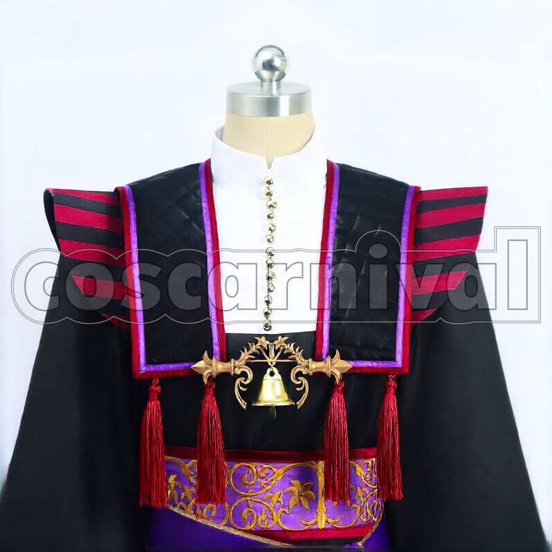 Flamme Cosplay cosplay costume from Disney Twisted-Wonderland Rollo, front view 6