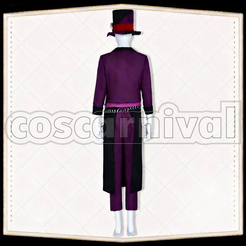 Cosplay cosplay costume from Disney Twisted-Wonderland Sam, back view